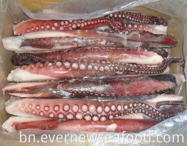 হিমায়িত অক্টোপাস সেদ্ধ কাটা পা